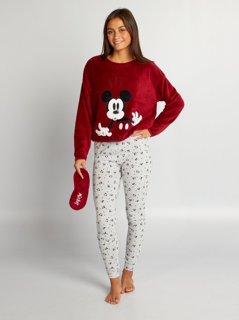 Pijama de 2 peças + máscara de noite  - 'Mickey' Mickey - Kiabi