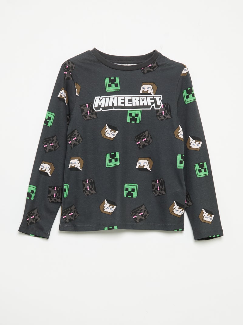 Pijama de 2 peças 'Minecraft' Azul - Kiabi