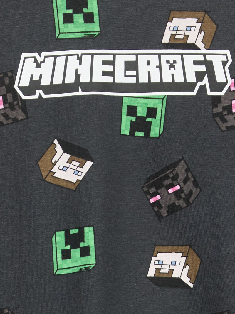 Pijama de 2 peças 'Minecraft' Azul - Kiabi