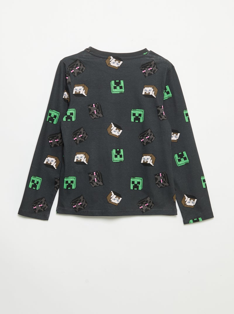 Pijama de 2 peças 'Minecraft' Azul - Kiabi