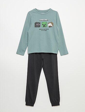 Pijama de 2 peças 'Minecraft'