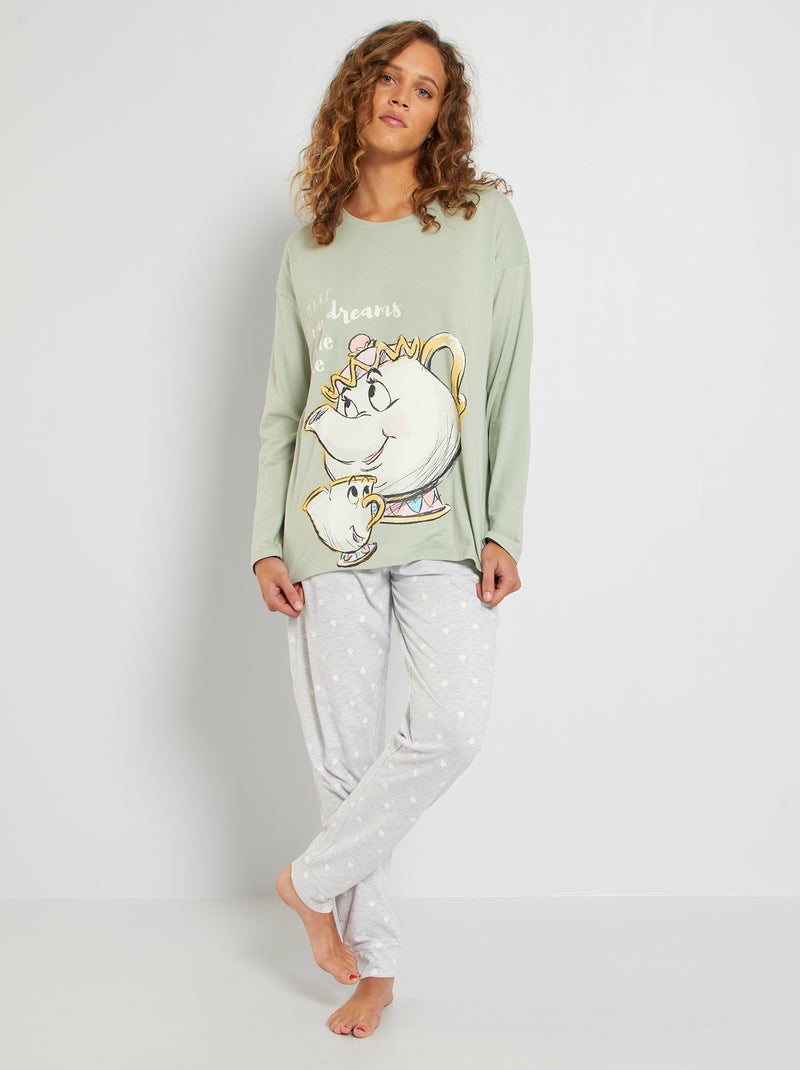 Pijama de 2 peças 'Minnie' VERDE - Kiabi