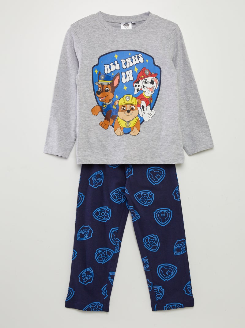 Pijama de 2 peças 'Patrulha Pata' CINZA - Kiabi