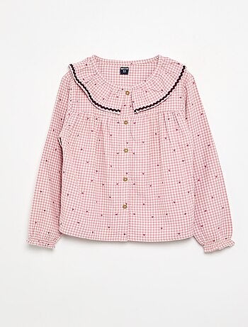 Pijama de 2 peças xadrez
