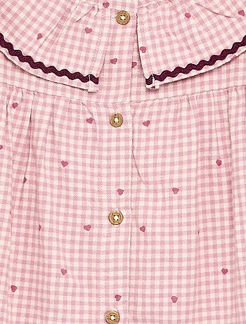 Pijama de 2 peças xadrez