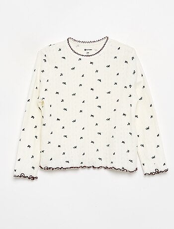 Pijama de 3 peças - T-shirt + calças + colete