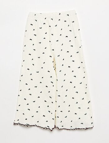 Pijama de 3 peças - T-shirt + calças + colete