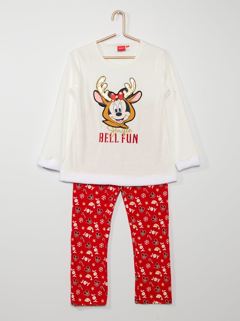 Pijama de 3 peças 'Mickey' BEGE - Kiabi