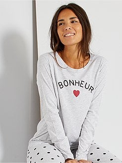 Pijama de conceção ecológica - Kiabi