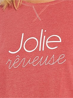 Pijama de 'conceção ecológica' - Kiabi