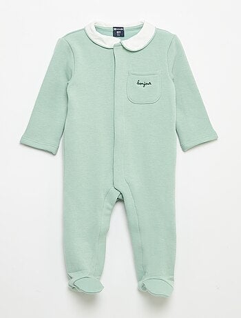 Pijama de dormir com gola