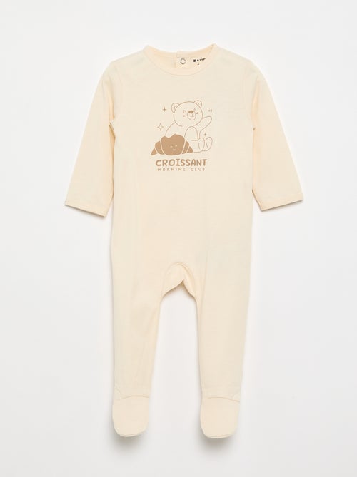 Pijama de dormir com pés - Kiabi Pijama de dormir com pés - Kiabi