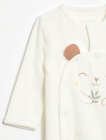 Pijama de dormir em veludo