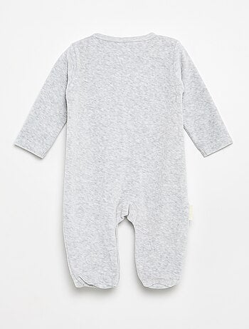 Pijama de dormir 'Petit Béguin' em veludo