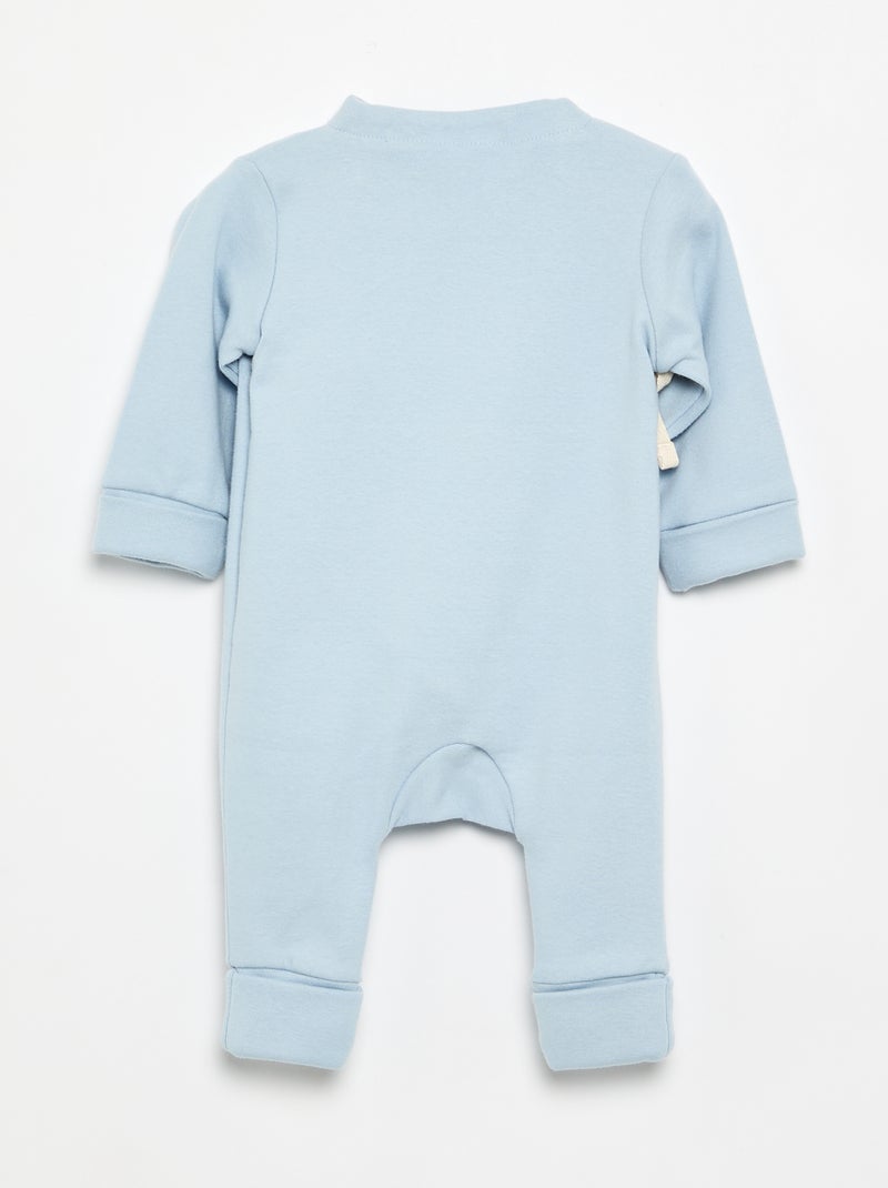 Pijama de dormir sem pés Azul - Kiabi