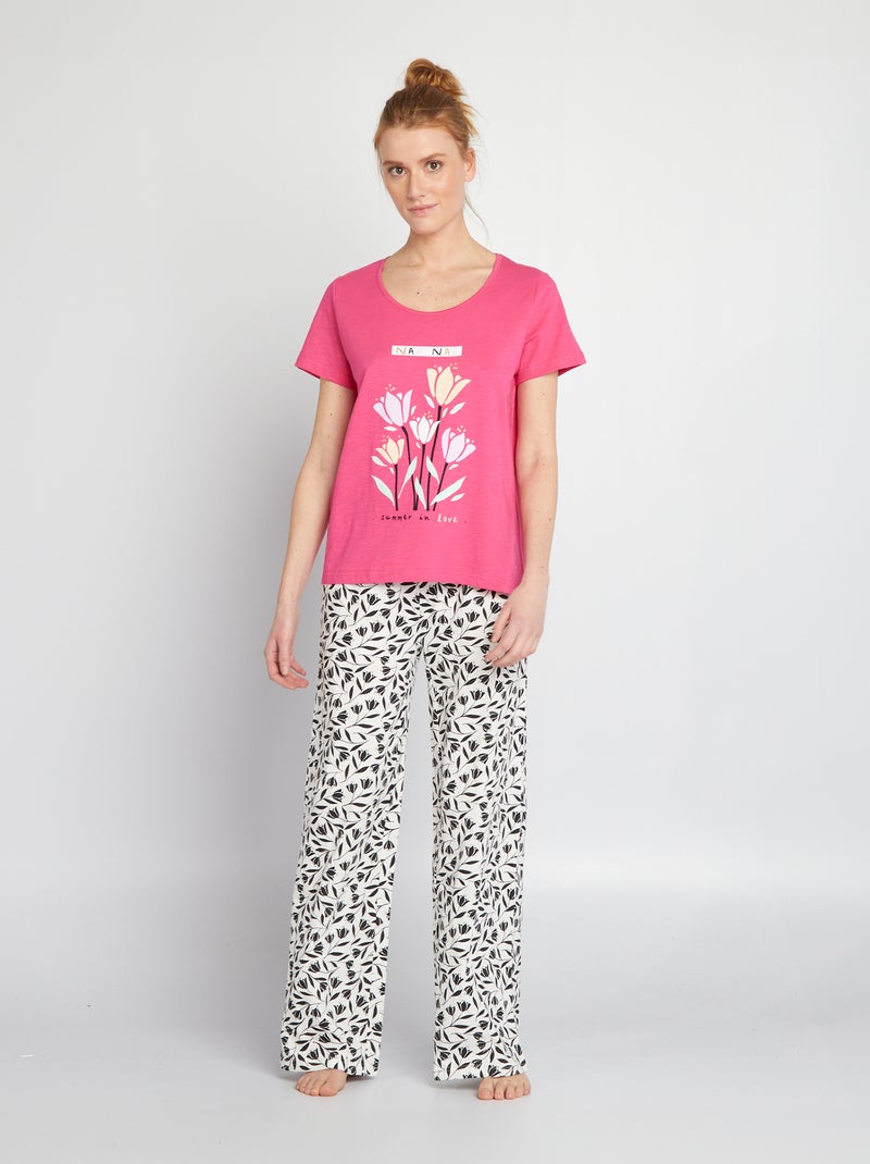 Pijama de fantasia 2 peças ROSA - Kiabi