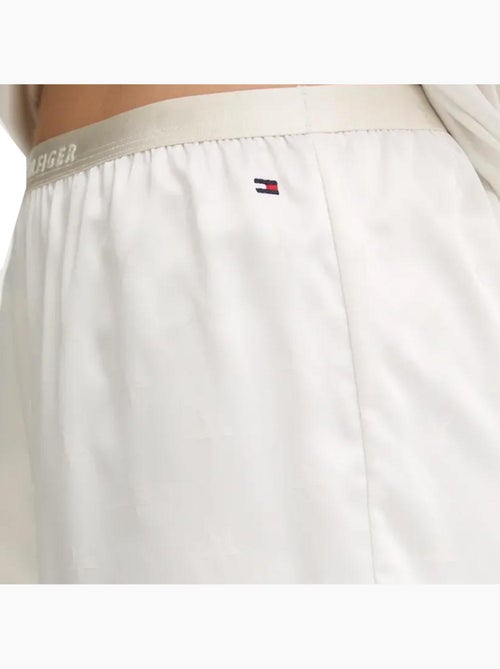 Pijama de Mulher Tommy Hilfiger Gift Cami com Bandeau Cru - Kiabi Pijama de Mulher Tommy Hilfiger Gift Cami com Bandeau Cru - Kiabi