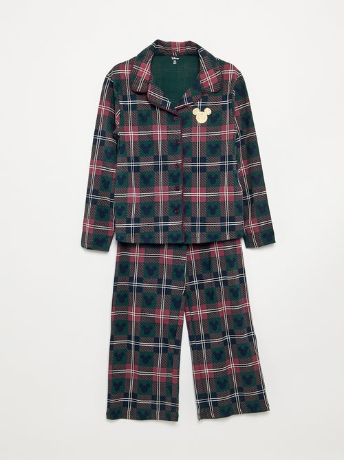 Pijama de Natal 'Disney' 'Mickey' de 2 peças - Casaco + calças - Kiabi