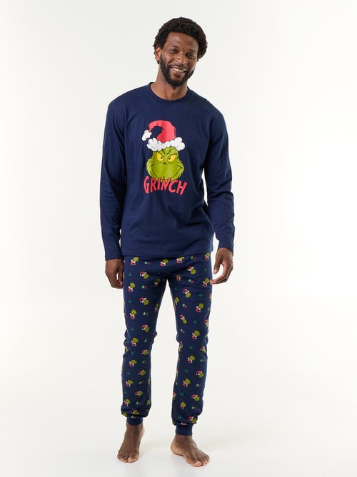 Pijama de Natal "Grinch" t-shirt + calças - 2 peças - Kiabi Pijama de Natal "Grinch" t-shirt + calças - 2 peças - Kiabi