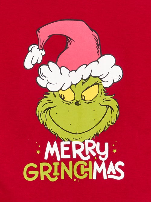 Pijama de Natal 'Grinch' t-shirt + calças - 2 peças - Kiabi