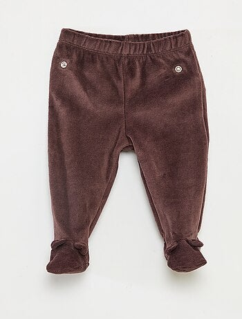 Pijama de veludo - 2 peças