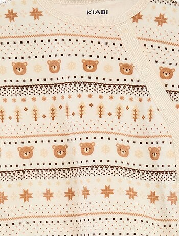 Pijama de veludo - 2 peças