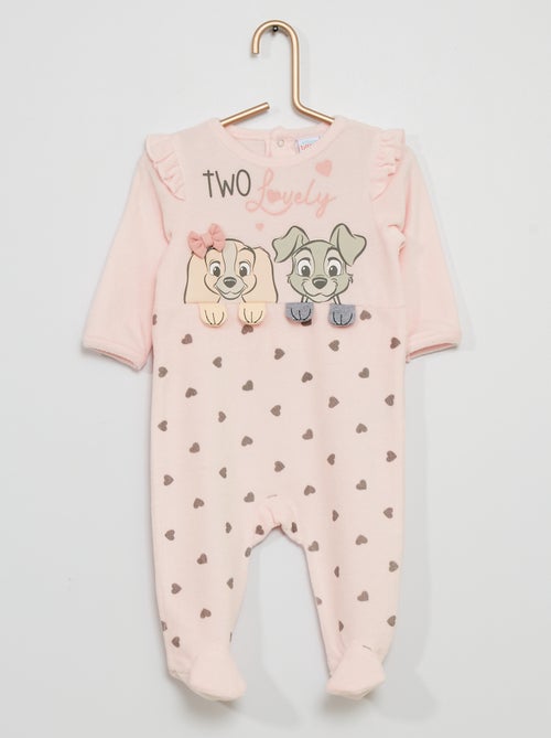Pijama de veludo 'A Dama e o Vagabundo' - Kiabi