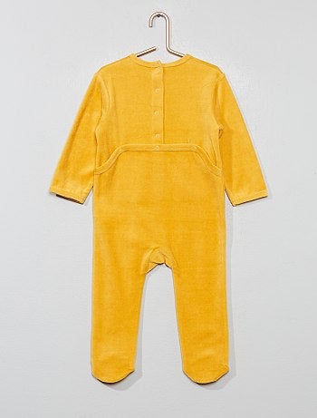 Pijama de veludo - Kiabi