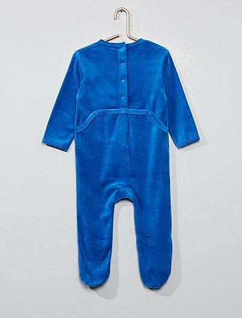 Pijama de veludo - Kiabi