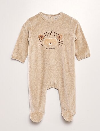 Pijama de veludo
