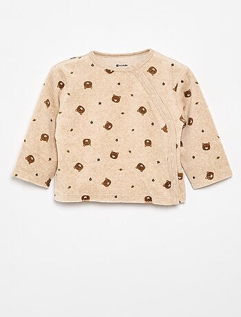 Pijama de veludo de 2 peças
