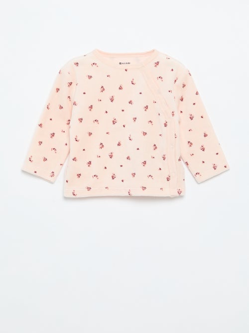 Pijama de veludo de 2 peças - Kiabi