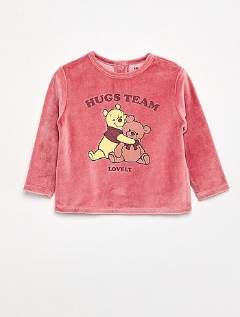 Pijama de veludo de 2 peças 'Winnie'
