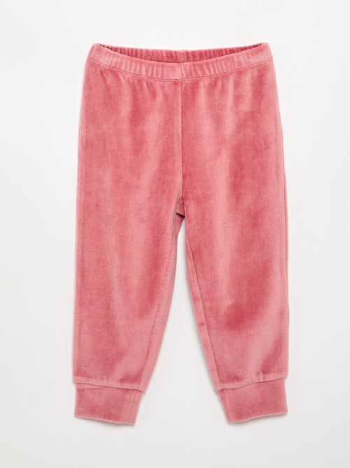 Pijama de veludo de 2 peças 'Winnie' - Kiabi Pijama de veludo de 2 peças 'Winnie' - Kiabi