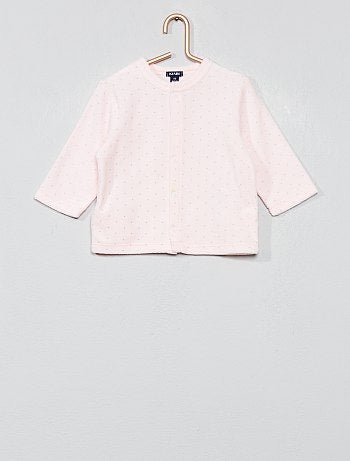 Pijama de veludo em algodão biológico - Kiabi