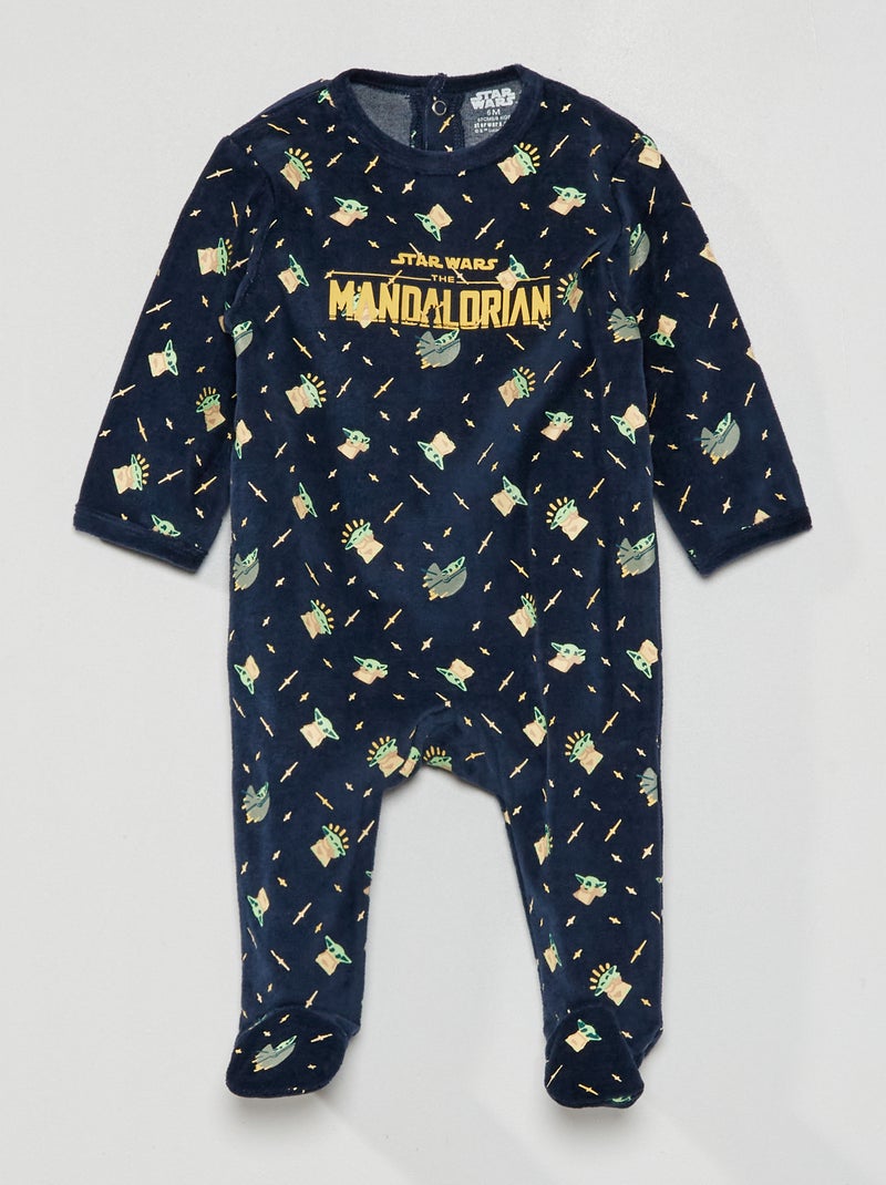 Pijama de veludo 'Star Wars' AZUL - Kiabi