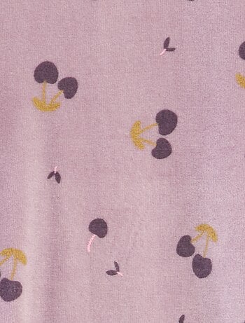 Pijama de veludo