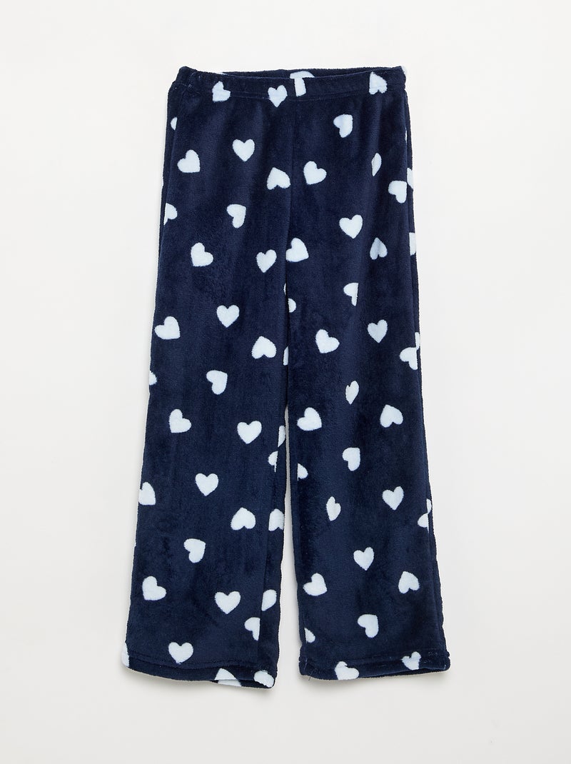Pijama 'Disney' 2 peças - Camisola + calças Azul - Kiabi