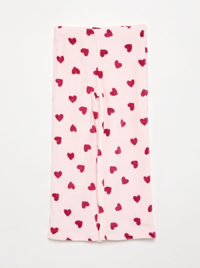 Pijama \'Disney\' 2 peças - Camisola + calças Rosa - Kiabi