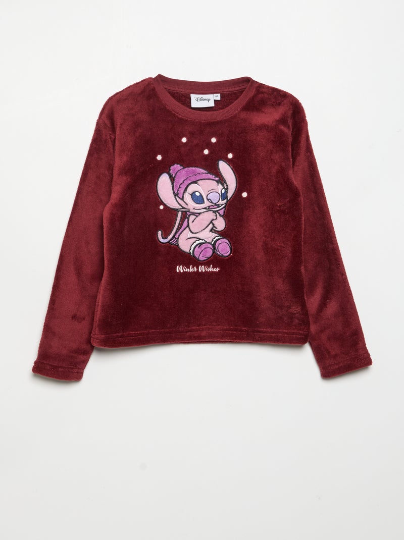 Pijama 'Disney' 2 peças - Camisola + calças Rosa - Kiabi