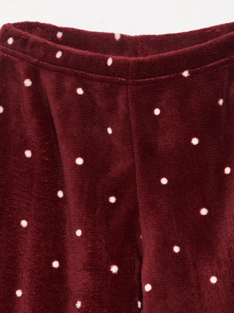 Pijama 'Disney' 2 peças - Camisola + calças Rosa - Kiabi