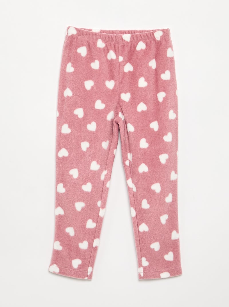 Pijama \'Disney\' 2 peças - Camisola + calças Rosa - Kiabi