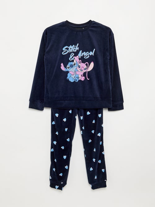 Pijama 'Disney' 2 peças - Sweatshirt + calças - Kiabi