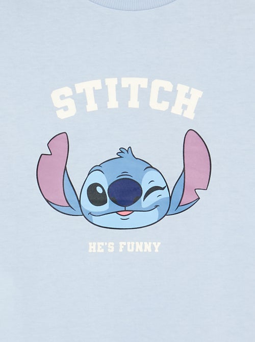 Pijama "Disney" 2 peças - T-shirt de manga comprida + calças - Kiabi