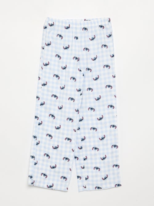 Pijama "Disney" 2 peças - T-shirt de manga comprida + calças - Kiabi