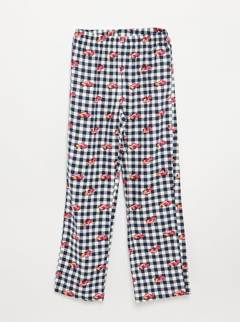 Pijama 'Disney' 2 peças - T-shirt de manga comprida + calças Azul - Kiabi
