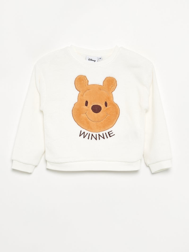 Pijama 'Disney' 2 peças - T-shirt de manga comprida + calças Bege - Kiabi