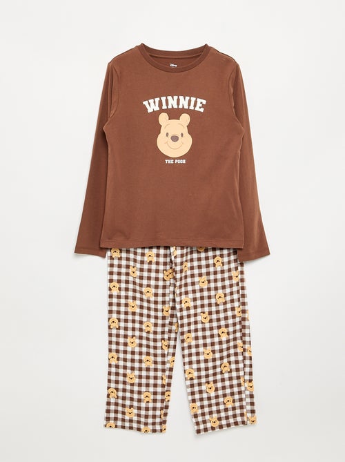 Pijama 'Disney' 2 peças - T-shirt de manga comprida + calças - Kiabi Pijama 'Disney' 2 peças - T-shirt de manga comprida + calças - Kiabi