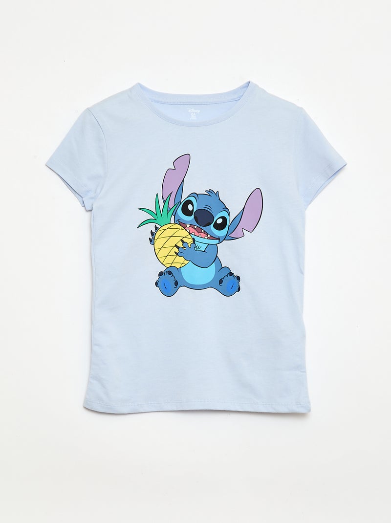 Pijama \'Disney\' 2 peças calções + T-shirt Azul - Kiabi