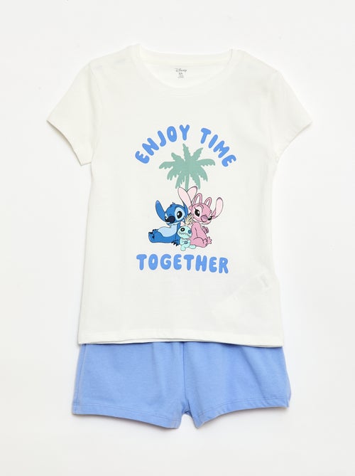 Pijama \'Disney\' 2 peças calções + T-shirt - Kiabi